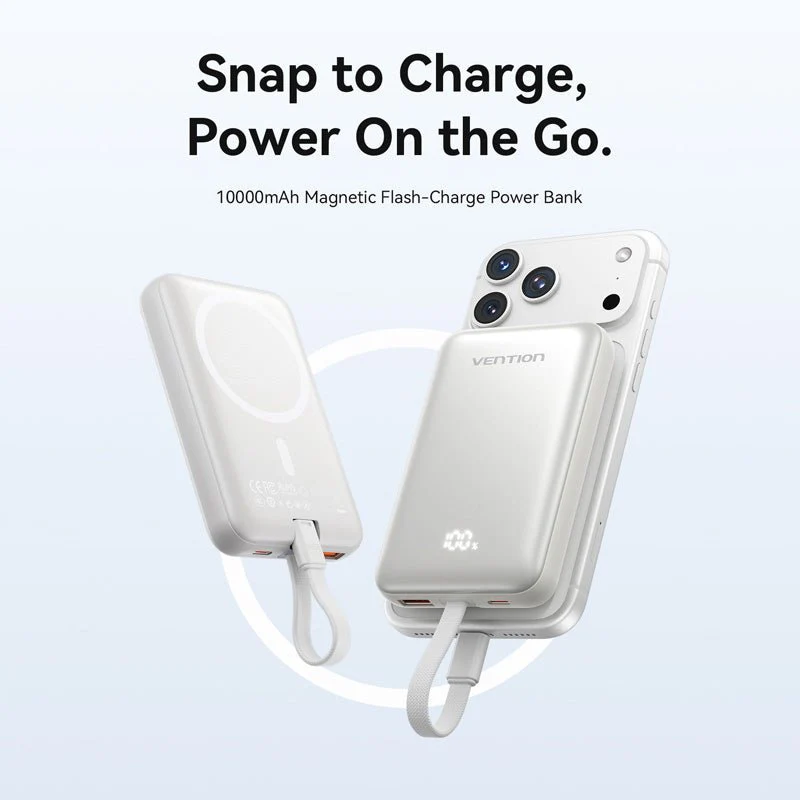 Vention 10000mAh Power Bank - Image 4