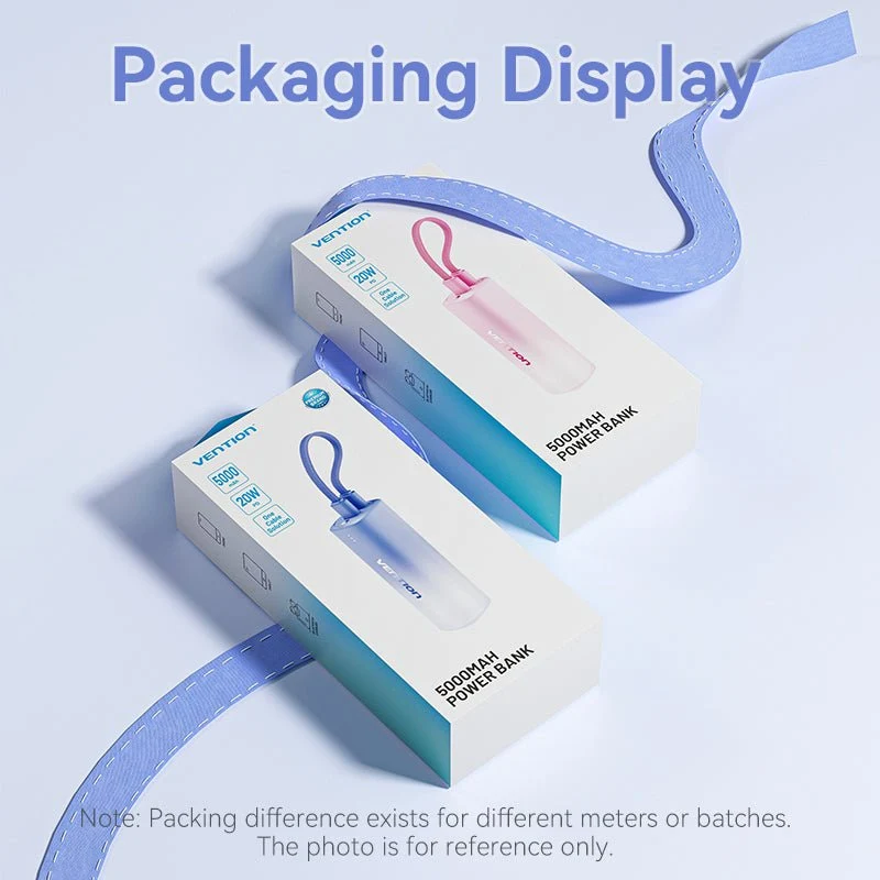 Vention 5000mAh Power Bank Compact with Built-in Cable——On Promotion - Image 14