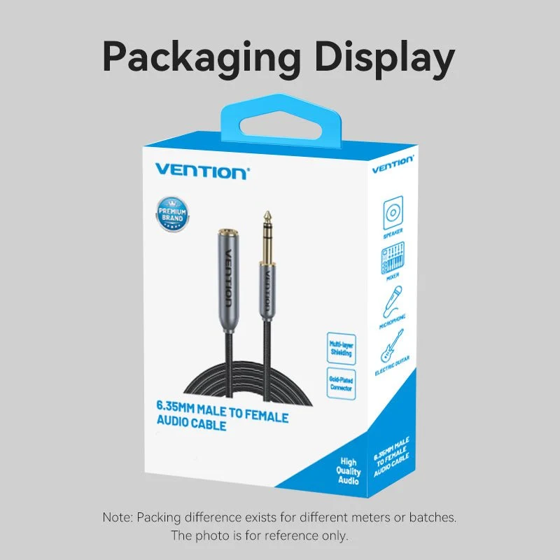 Vention 6.35mm Male to Female Audio Cable - Image 14