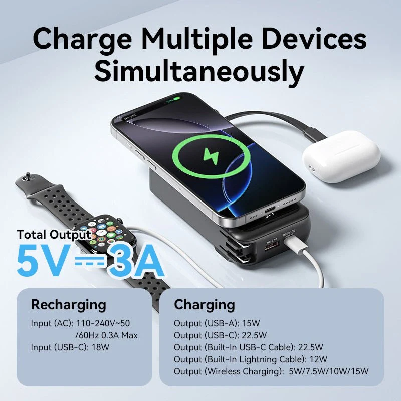 Vention 10000mAh Power Bank - Image 9