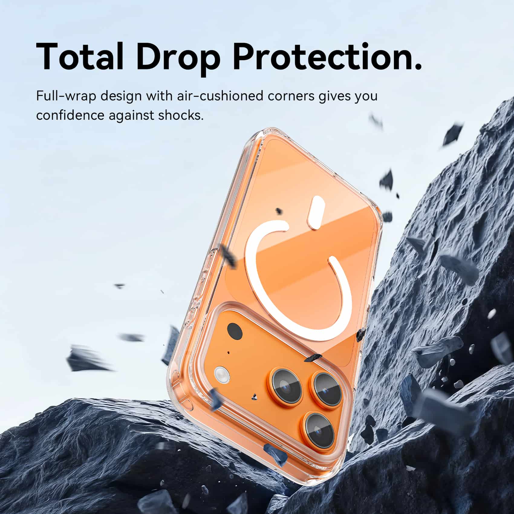 Vention Concise Impact Case for iPhone 17 with MagSafe Transparent - Image 10