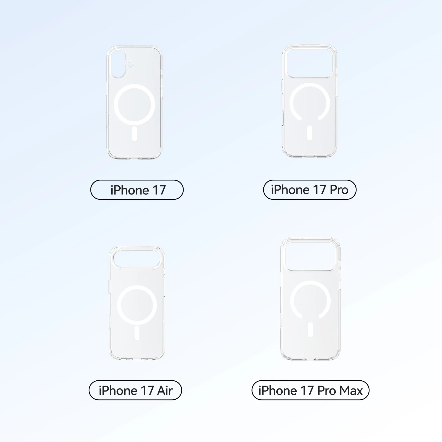 Vention Concise Impact Case for iPhone 17 with MagSafe Transparent - Image 14