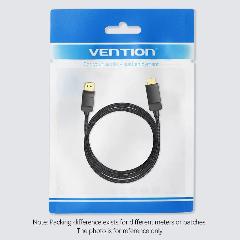 Vention cotton Braided 4K DP Male to HDMI-A Male HD Cable - Image 17