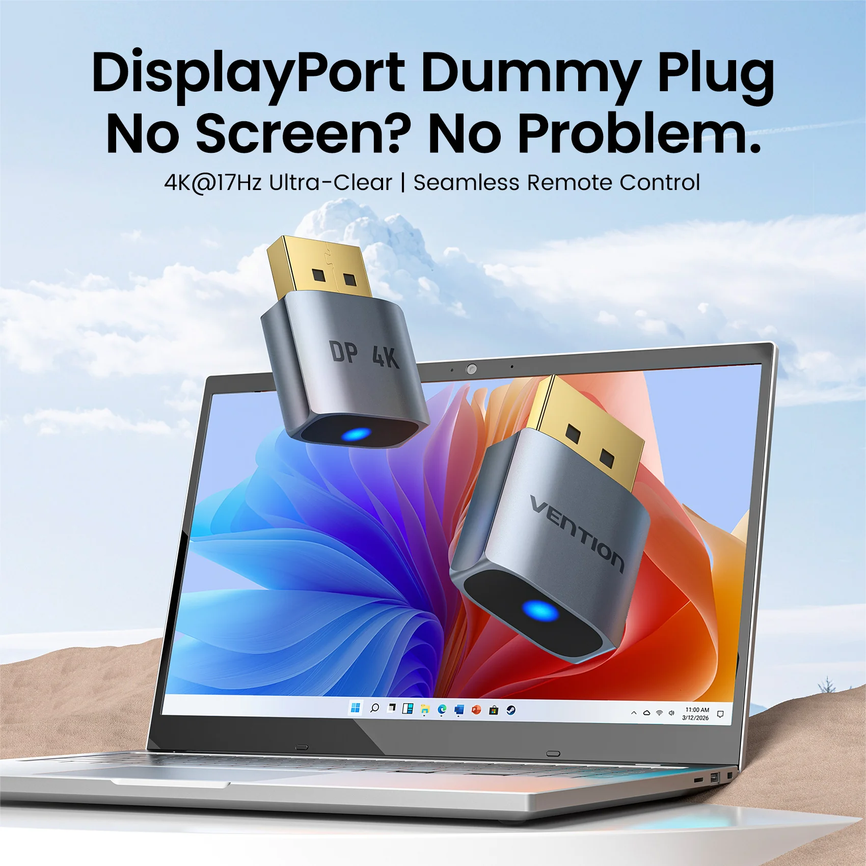 Vention DisplayPort Dummy Plug - Image 2