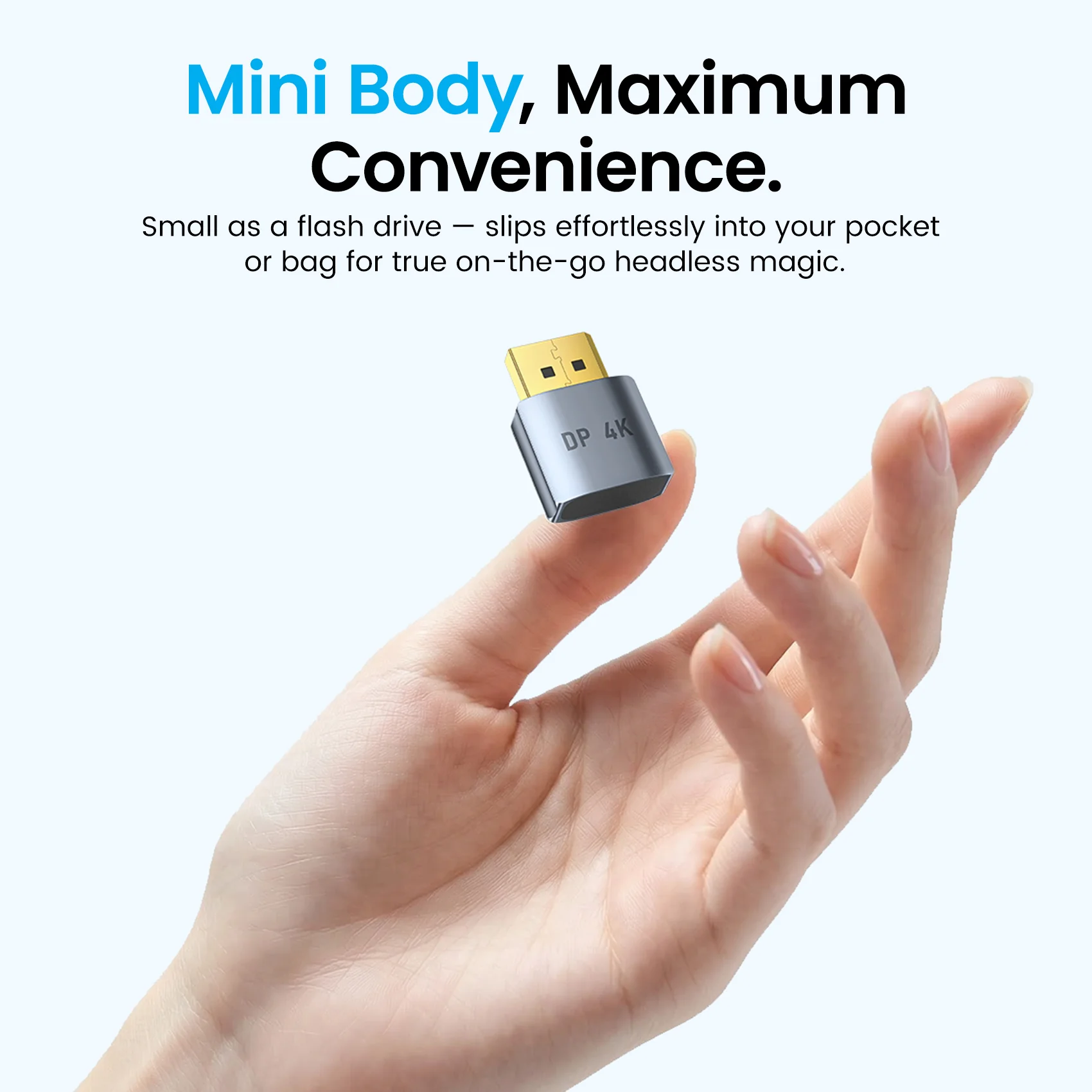 Vention DisplayPort Dummy Plug - Image 9