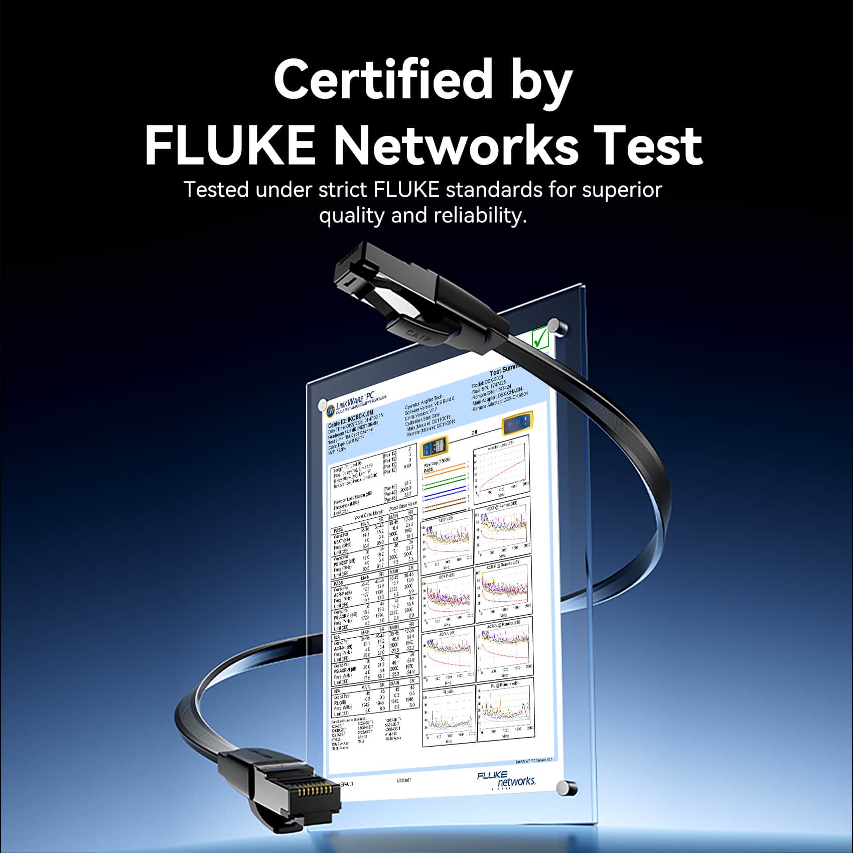 Vention Flat Cat8 Ethernet Patch Cable - Image 12