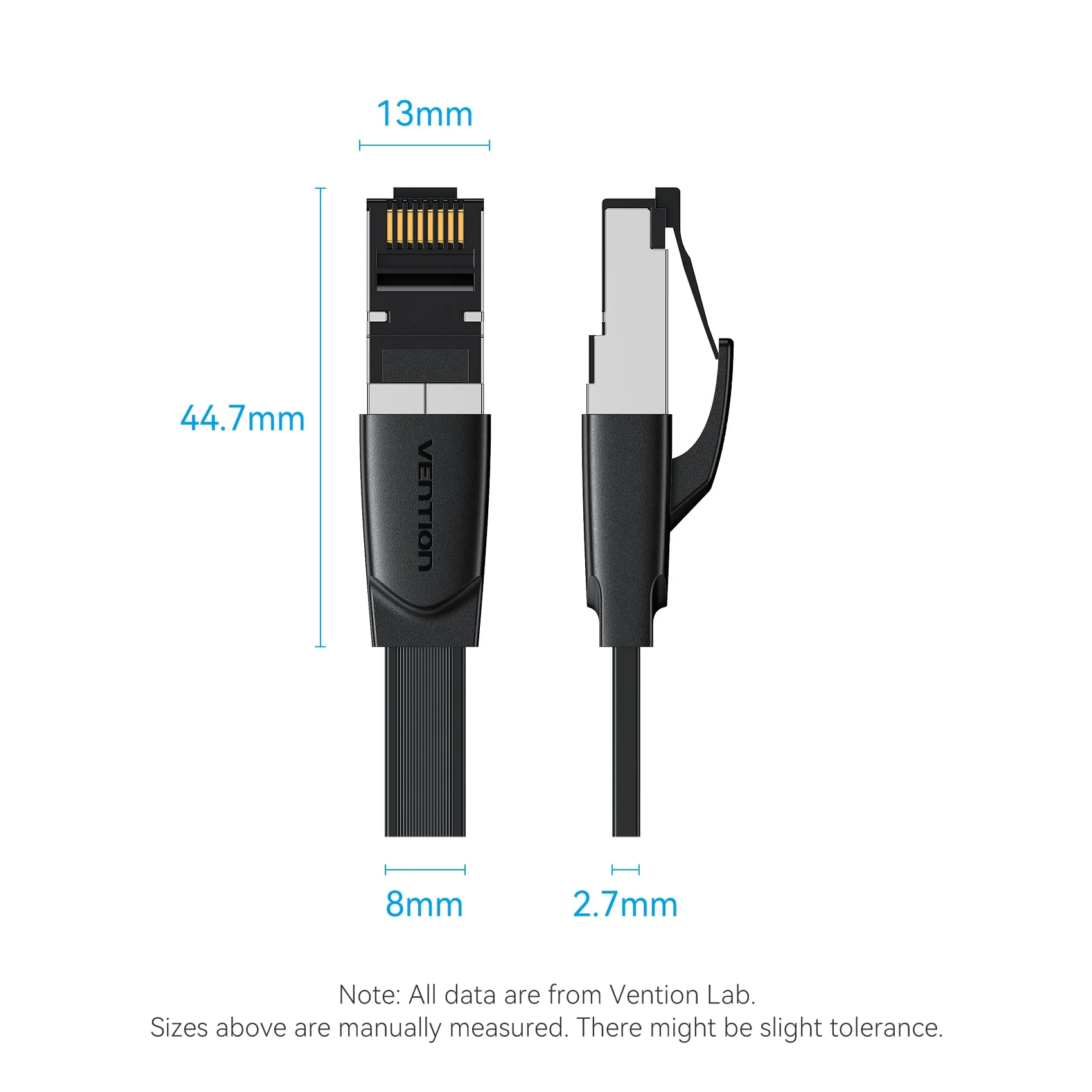 Vention Flat Cat8 Ethernet Patch Cable - Image 14