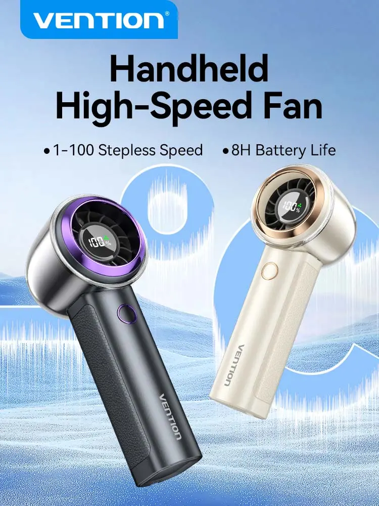Vention Handheld High-Speed Fan - Image 16