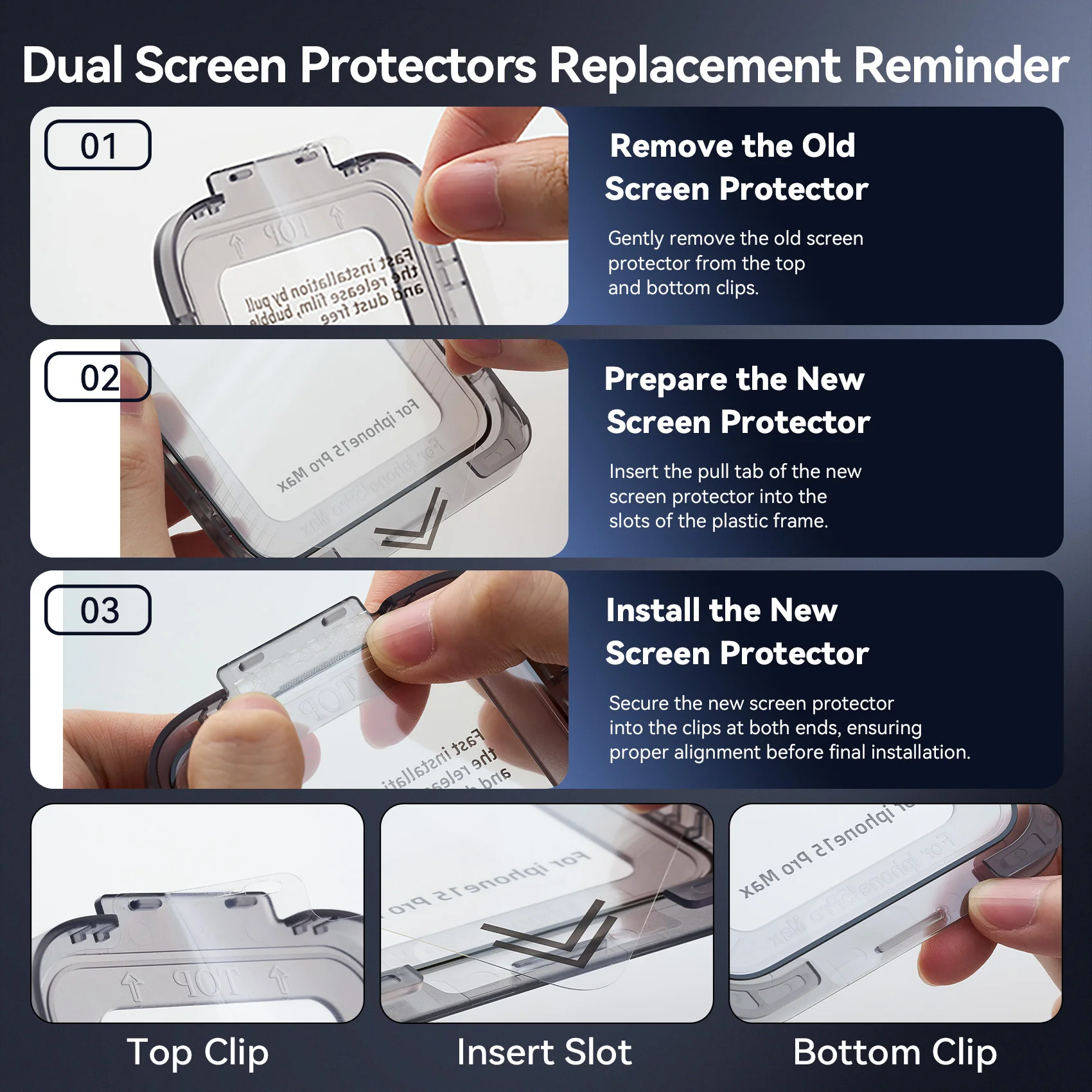 Vention HD Tempered Glass Screen Protector for iPhone 17/iPhone 17 Air/ iPhone 17 Pro/ iPhone 17 Pro - Image 15