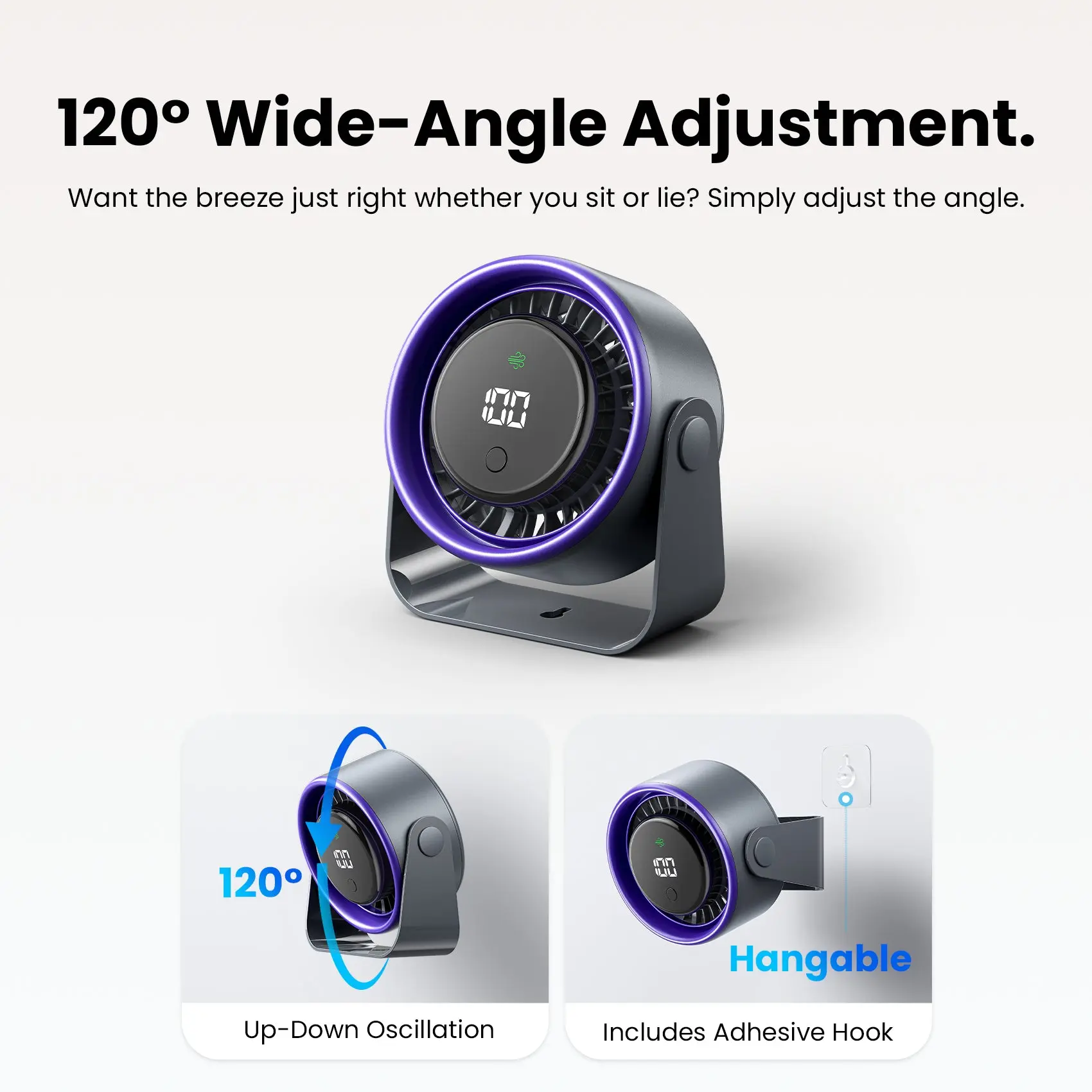 Vention lite 01 Desktop Air Circulation Fan - Image 8