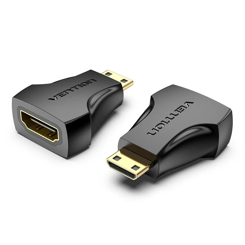 Vention Mini HDMI Male to HDMI Female Adapter Black - Image 11
