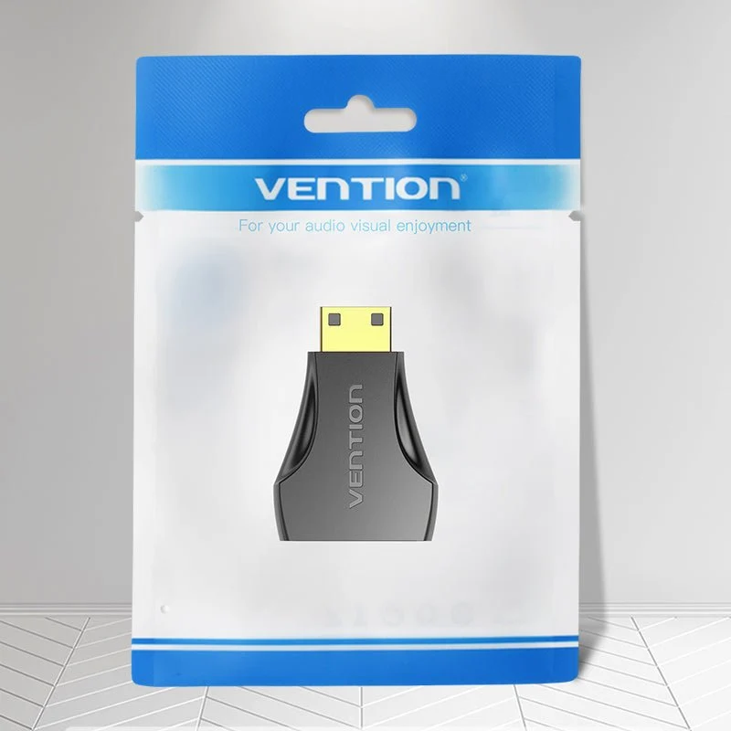 Vention Mini HDMI Male to HDMI Female Adapter Black - Image 12