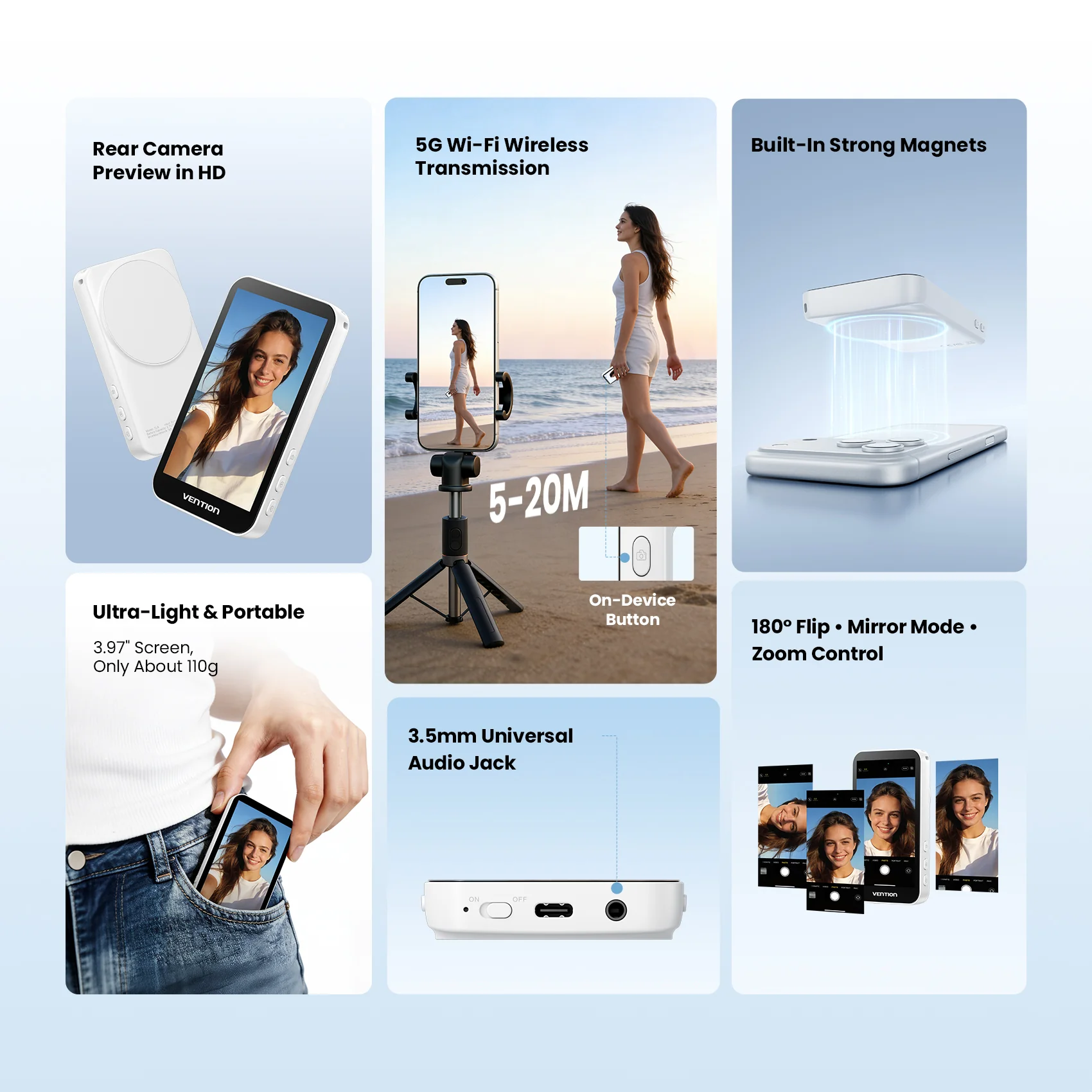 Vention Selfie Monitor Screen - Image 5