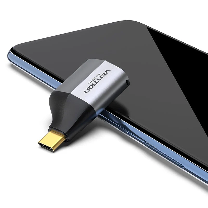 Vention type-C to HDMI Adapter Gray Aluminum Alloy Type - Image 20
