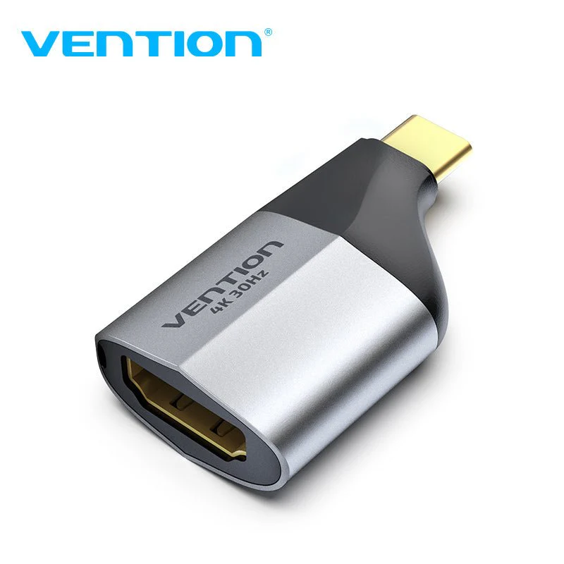 Vention type-C to HDMI Adapter Gray Aluminum Alloy Type - Image 21