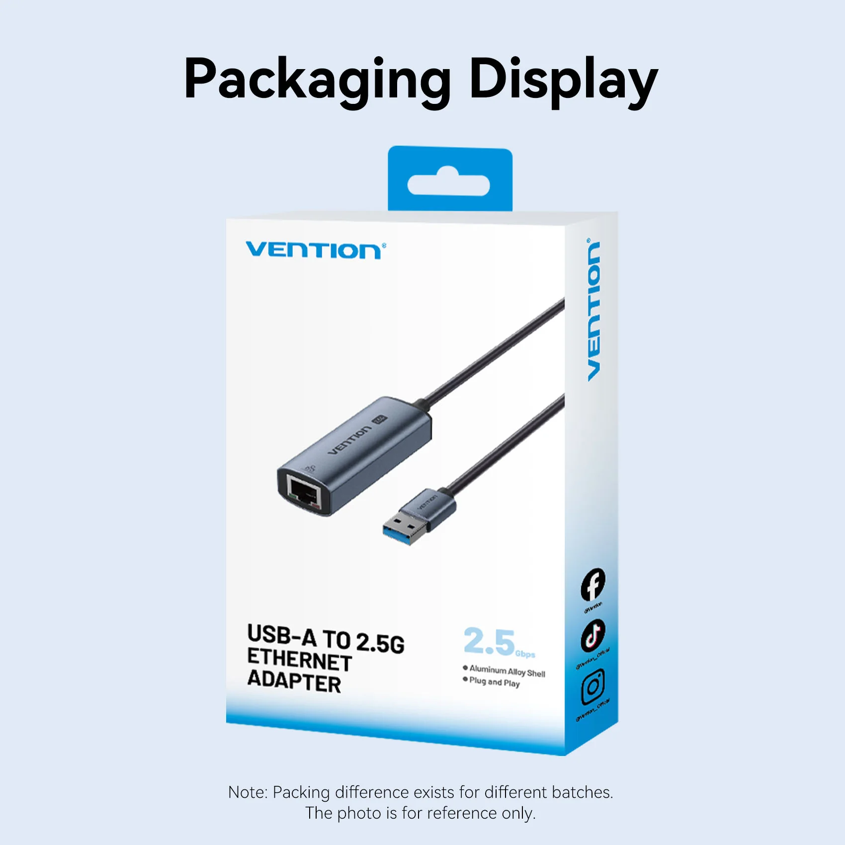 Vention USB-A to 2.5G Ethernet Adapter - Image 12