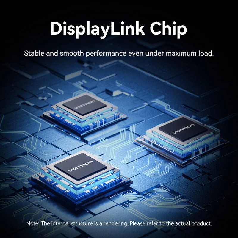 Vention 11-in-1 USB-C DisplayLink Docking Station - Image 3