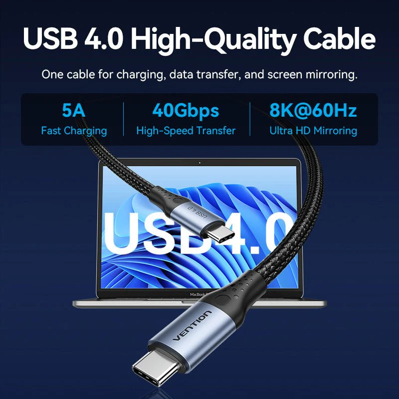 Vention 11-in-1 USB-C DisplayLink Docking Station - Image 5