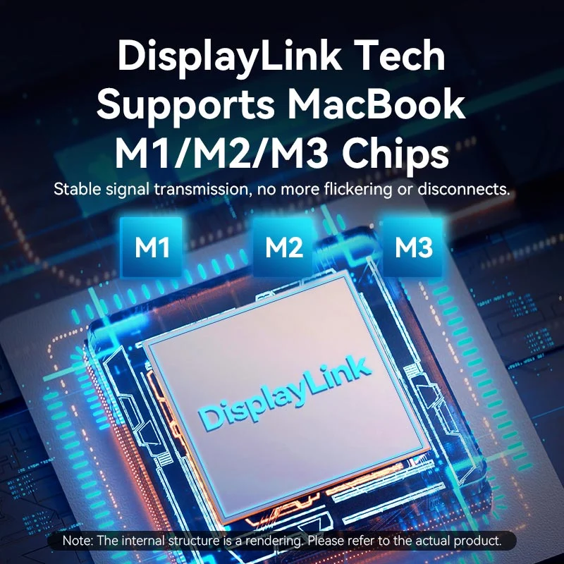 Vention 11-in-1 USB-C DisplayLink Docking Station - Image 7
