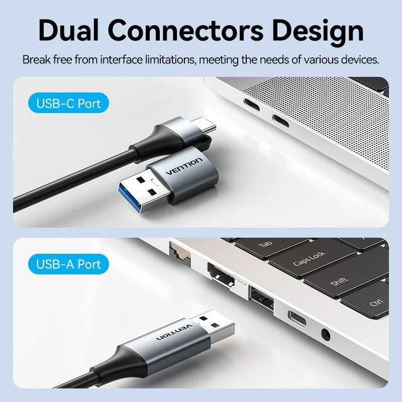 Vention USB-C/USB-A to Gigabit Ethernet Adapter - Image 7