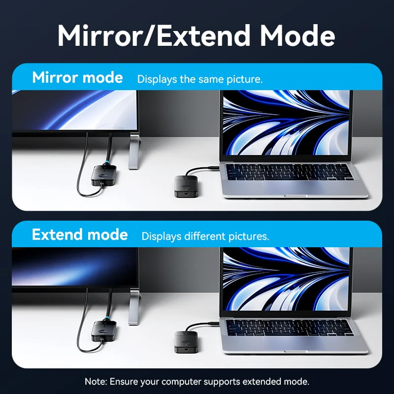 Vention Wireless USB-C to HDMI™ Transmitter and Receiver - Image 12