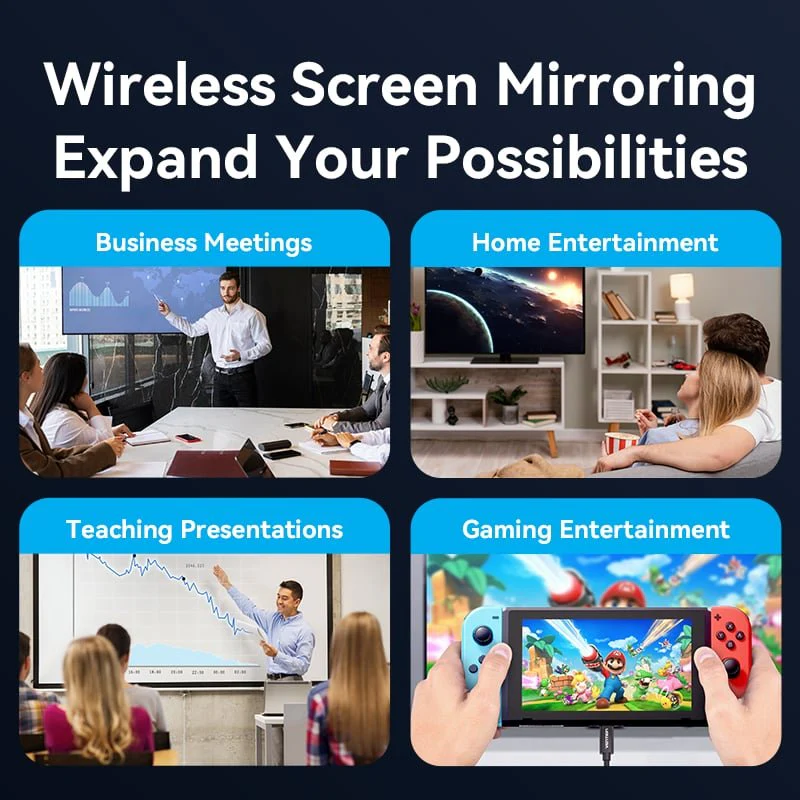 Vention Wireless USB-C to HDMI™ Transmitter and Receiver - Image 13