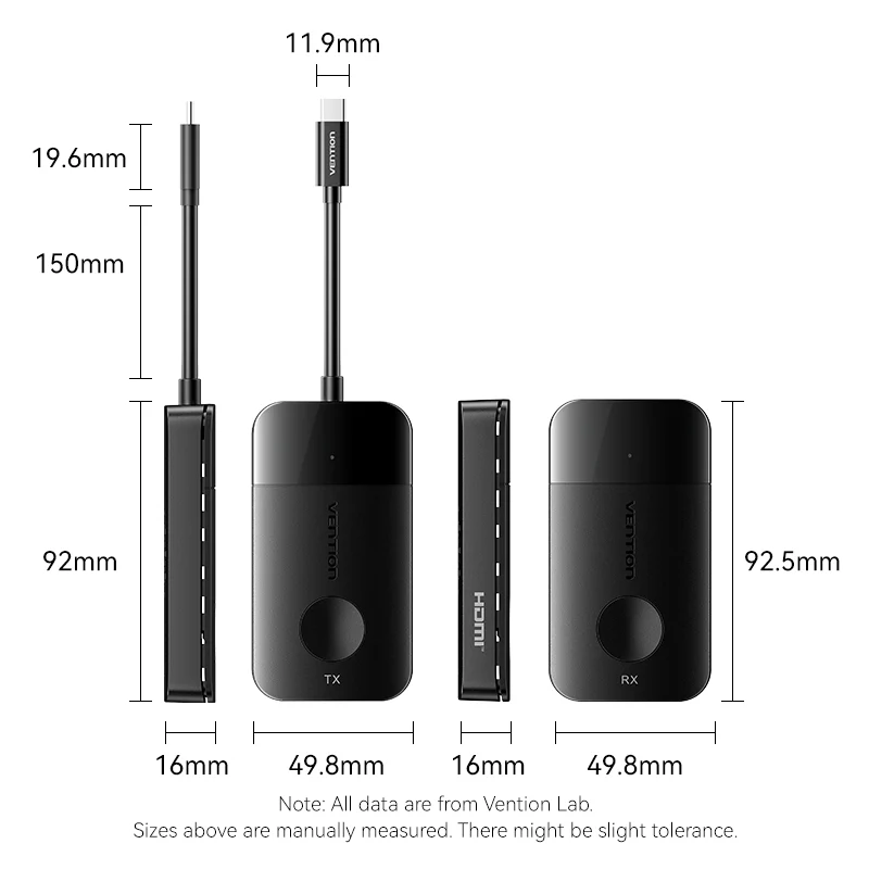 Vention Wireless USB-C to HDMI™ Transmitter and Receiver - Image 17