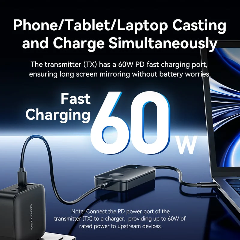 Vention Wireless USB-C to HDMI™ Transmitter and Receiver - Image 9