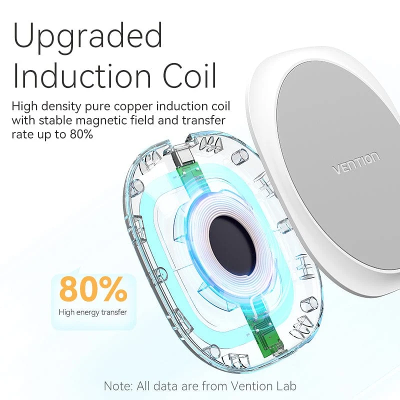 Vention Wireless Charger 10W White - Image 5